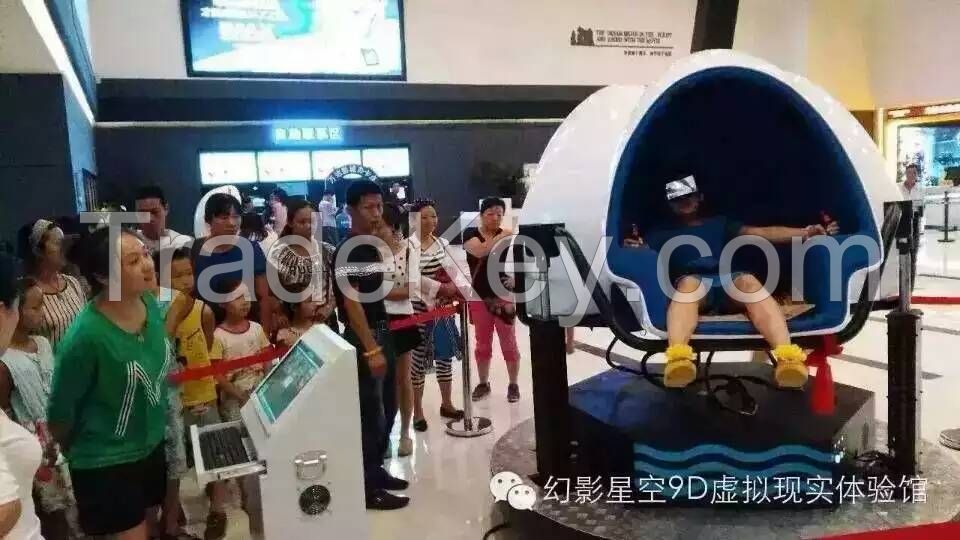 2015 hottest 9D VR simulator project in shopping mall