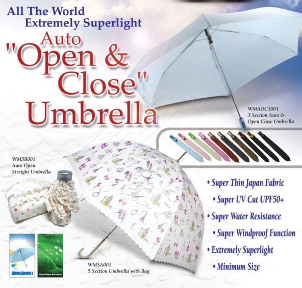 Weather Me Auto Open & Close Umbrella