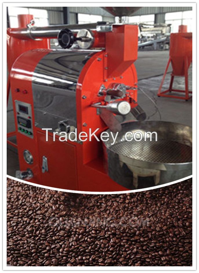 Stainless steel coffee roasting machine