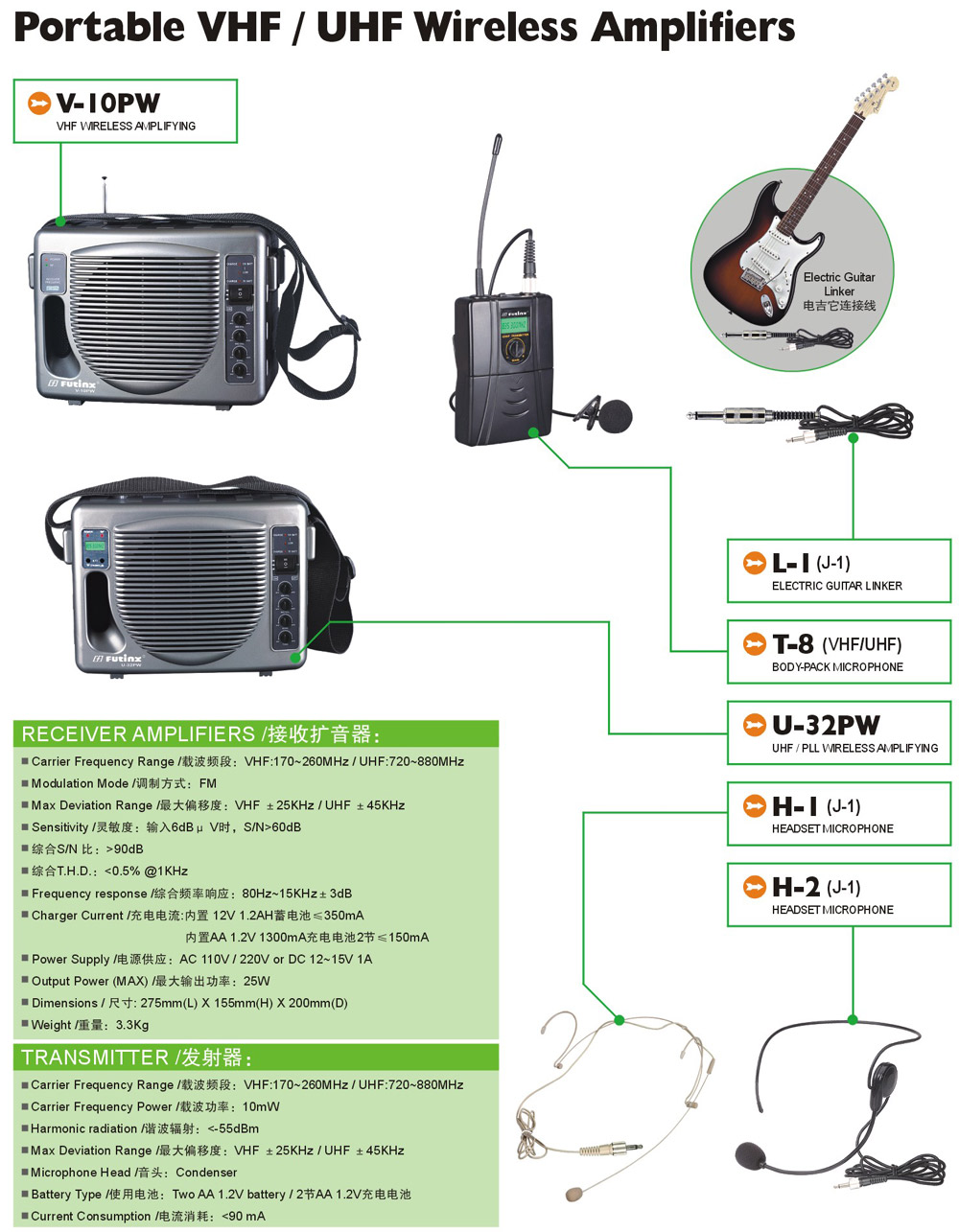 wireless Amplifier  V-32PW