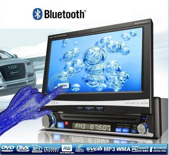 LFT706 CAR In-dash DVD with 7.0' TFT with bluetooth