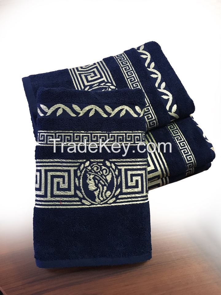 Soft Terry Towels, Jacquard, Dobby