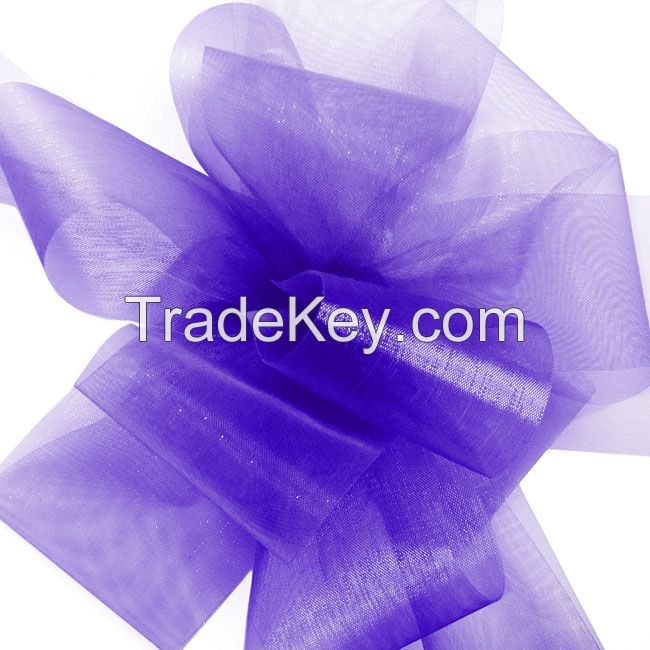 Organza Ribbon Purple