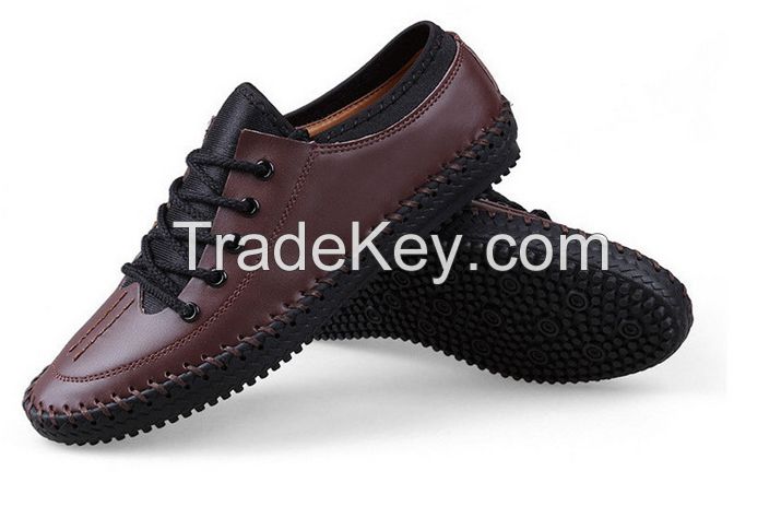 2015 hot sell all seasons leather mens shoes