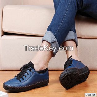 2015hot sell leather mens casual shoes