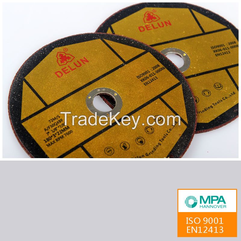 High Quality Abrasive Cutting Wheel for metal/stainless steel