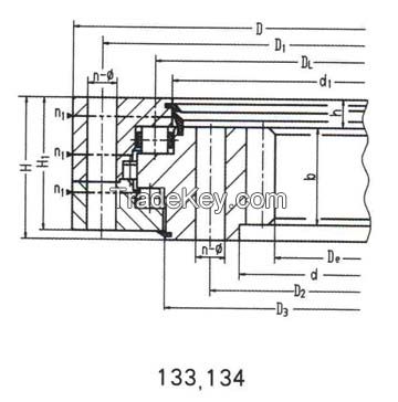 Three-Row Roller Slewing Bearing (Standard 13 Series)