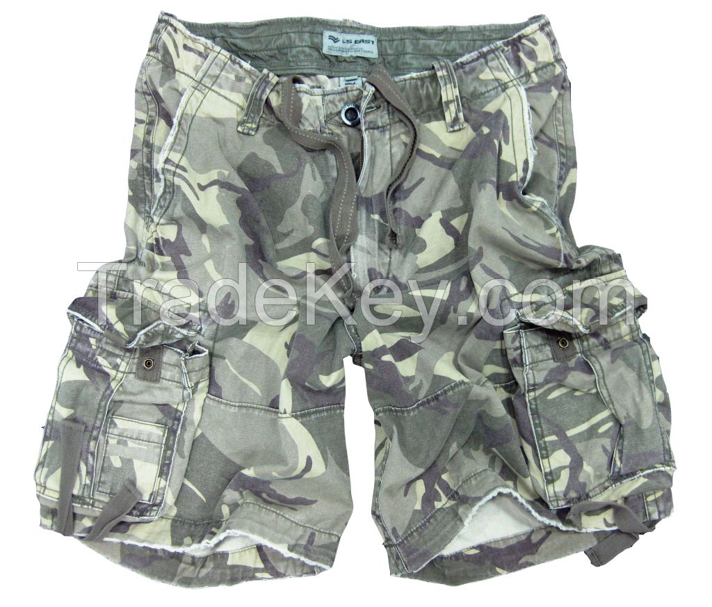 98%cotton 2%spandex twill men shorts