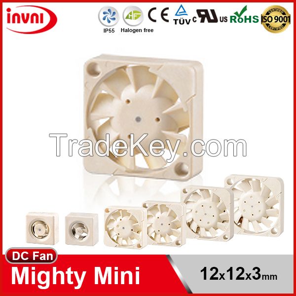 Mighty Mini SUNON 3V DC Mini Fan Axial Flow 12x12x3mm (UF3C3-500/700)