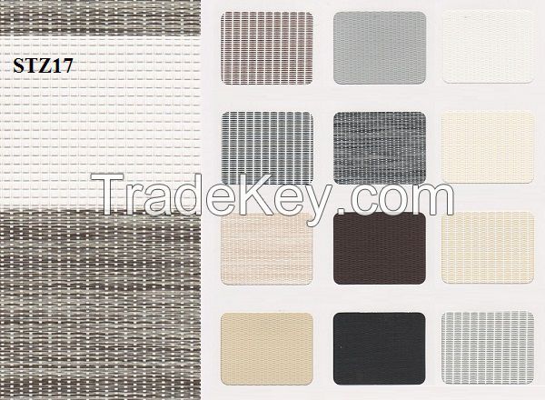 Zebra blind fabric