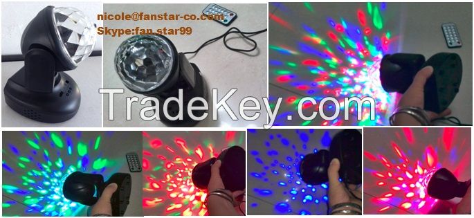 Remote Control moving head Stage Light with Colorful Effect, Remote Control  Light with Colorful Effect