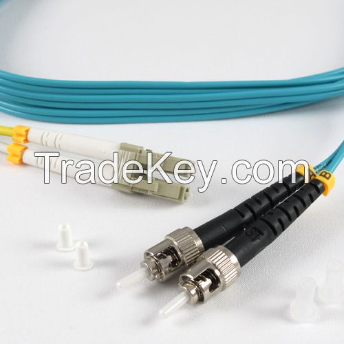 LC-ST OM3 Fiber Optic Patch Cable