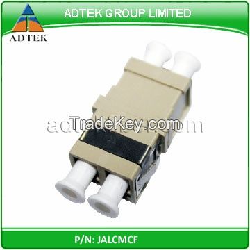 LC Duplex Adapter with SC Footprint, MM,P.B. Sleeve