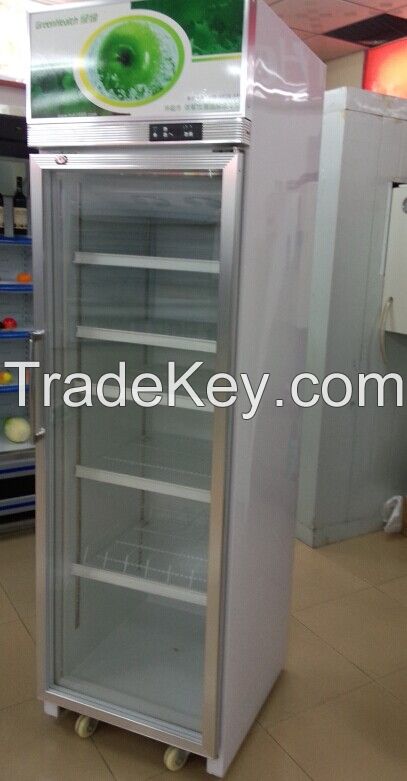 upright display cooler fro soft drink
