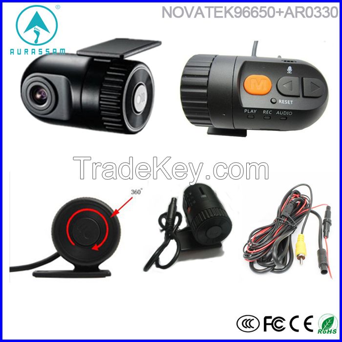 HD 1080P Dash Cam G-sensor NTK96650+AR0330 Car DVR