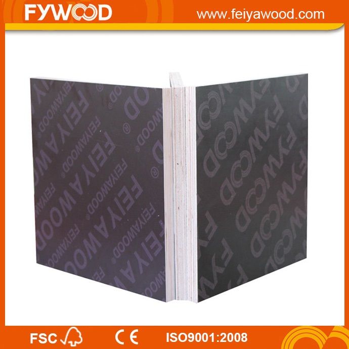 Film faced plywood for construction