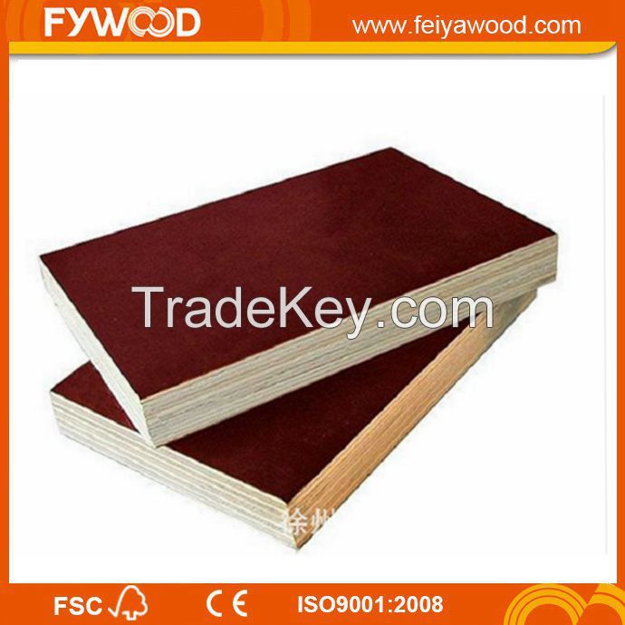 Brown film faced plywood for building material