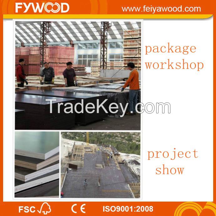 Red film faced plywood to India