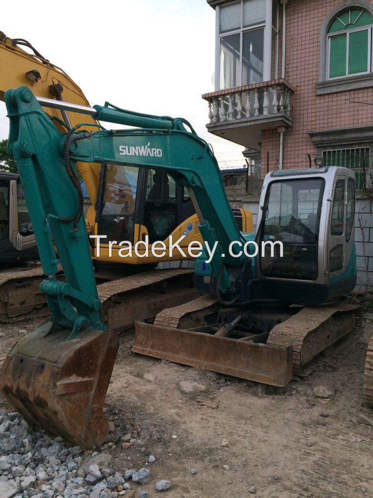 used sunward SWE70H mini excavator from China in good working condition