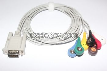 DMS 300-3 Holter 7 lead ECG leadwires