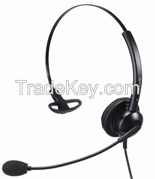 Best Selling monaural Call Center Telephone Headphone(Mairdi-308S)