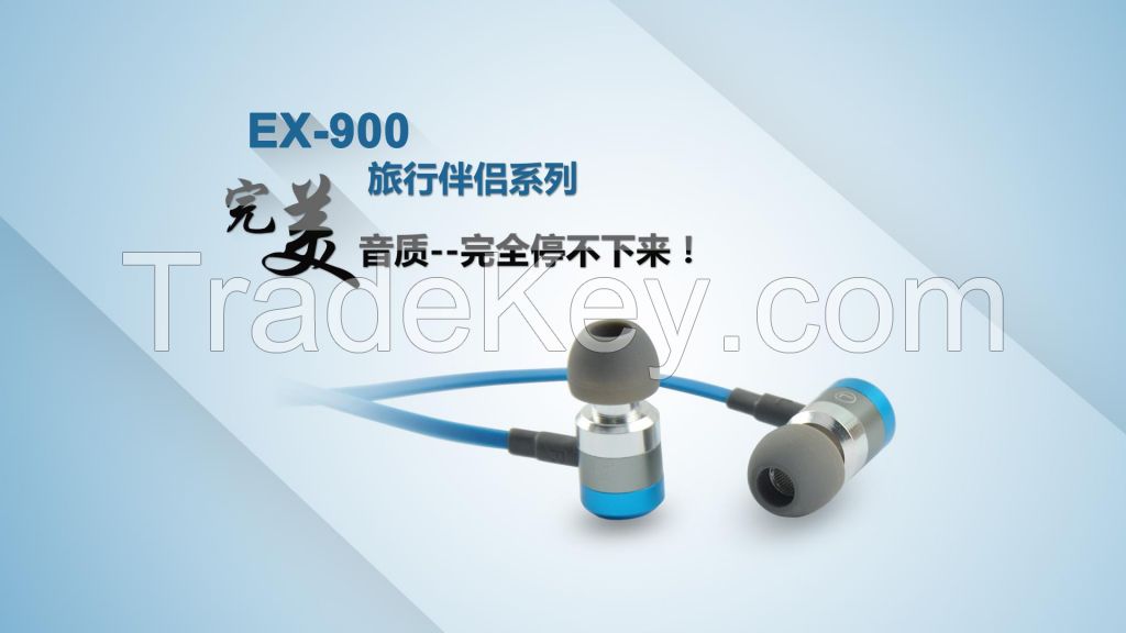 YISON     EX900 in ear good sound quality earphone for iphone