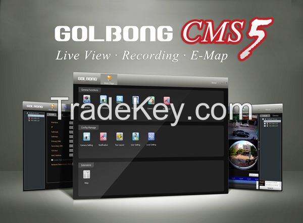 Golbong CMS5 IP Camera Central Management System