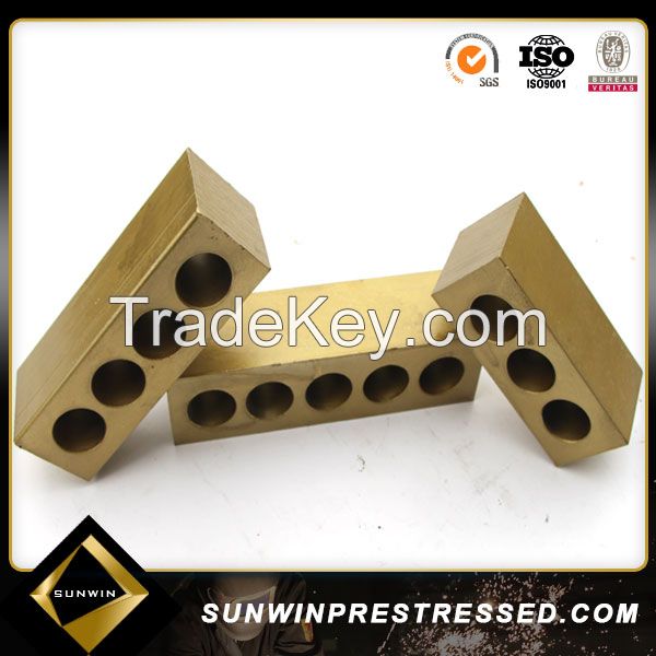 prestressed post tension flat anchorage