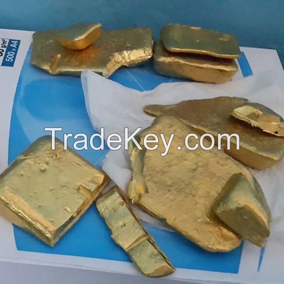 Gold Bars and nuggets for export