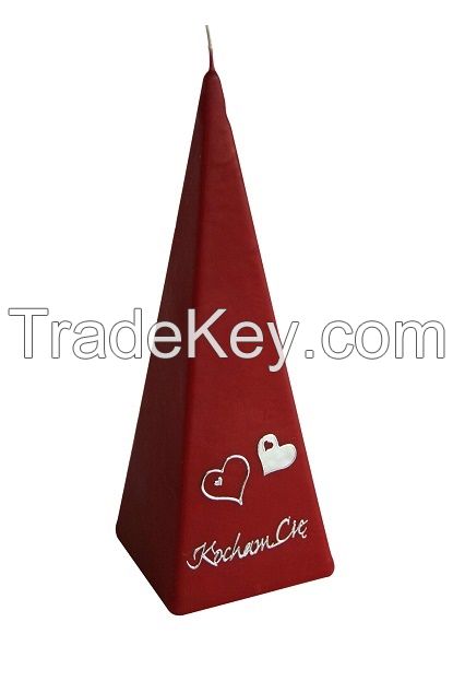 Pyramide fragrance candle walentine's day love