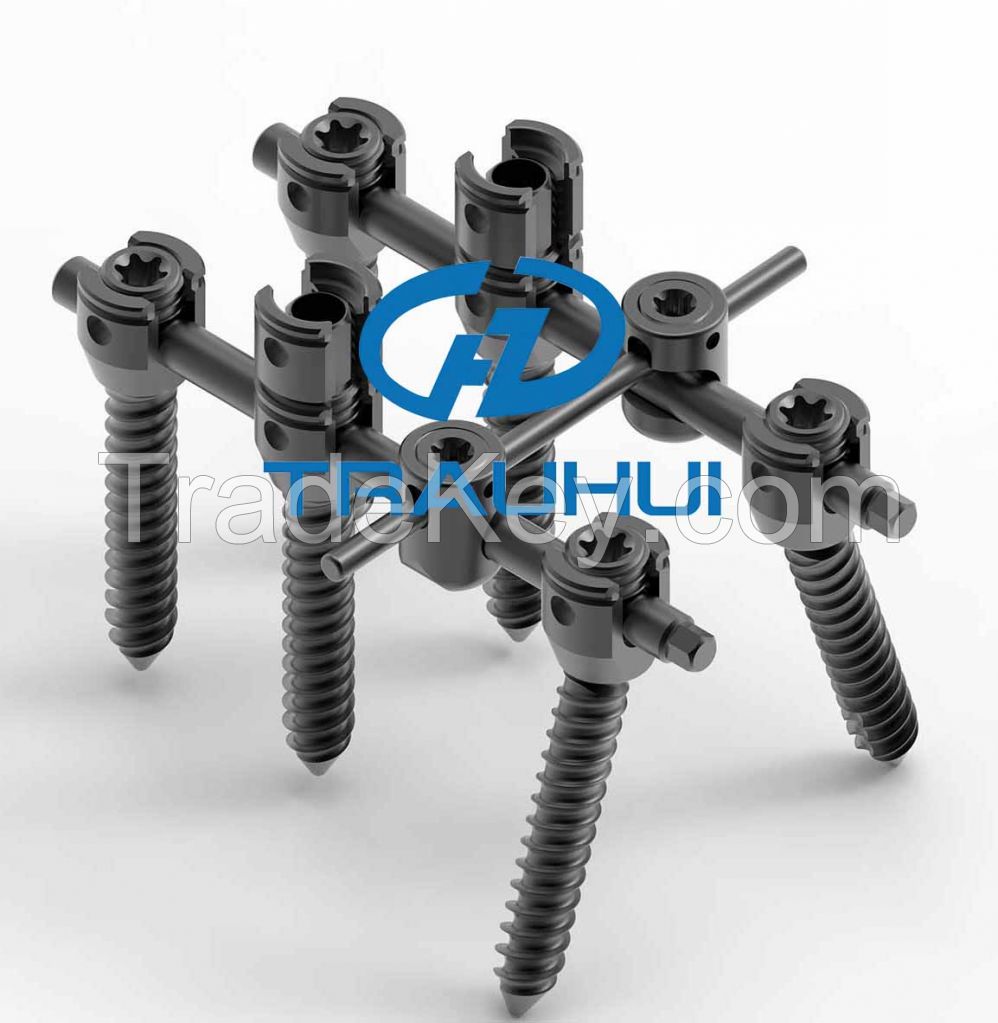 Medical  Spine Fixation Screw/Rod  Titanium