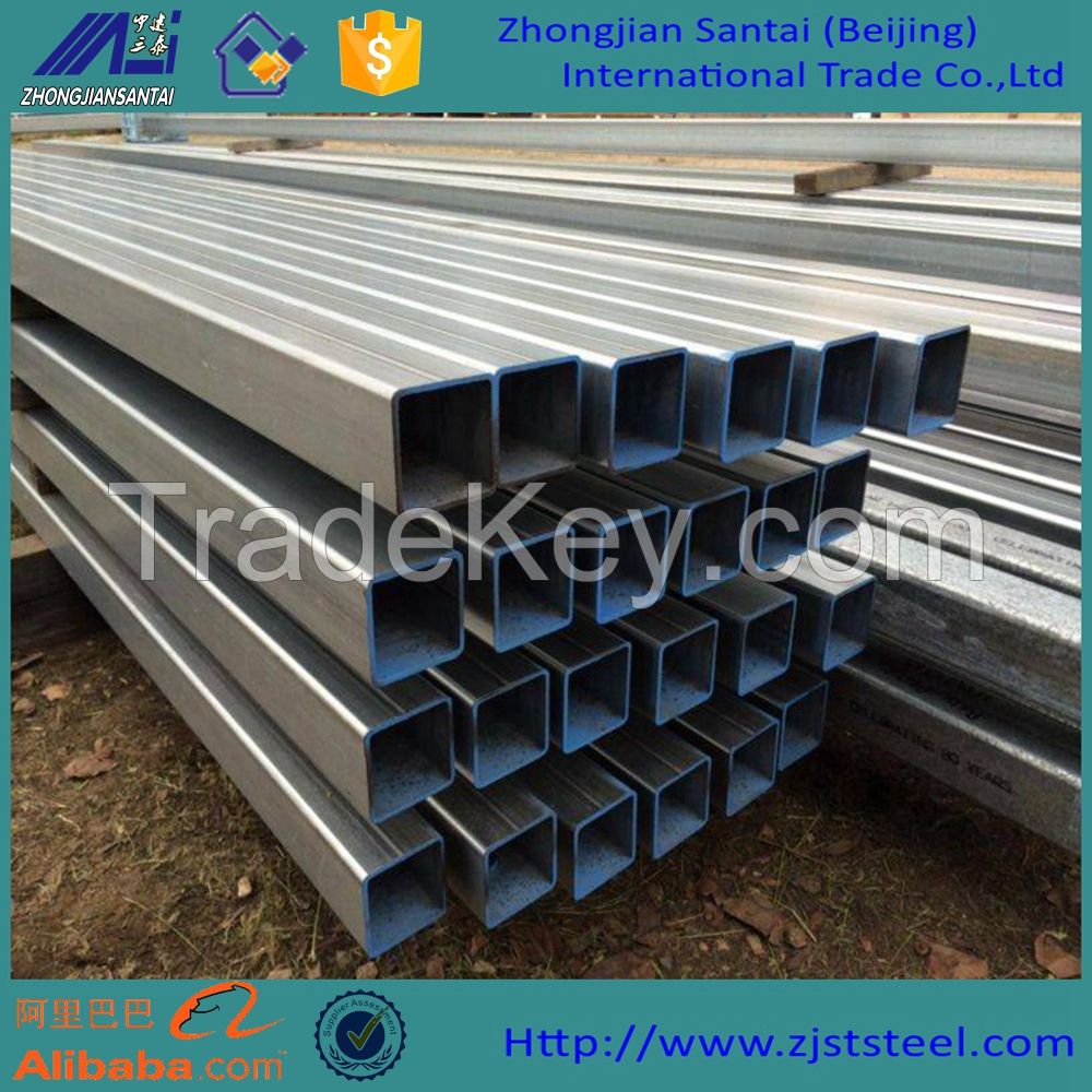 China Square Carbon Square Steel Pipe Dimensions Prices