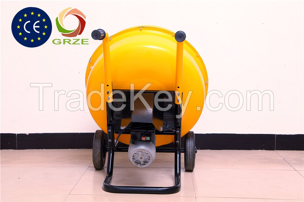 Mini Portable Electric Motor Hand Push Type Cement Mortar Concrete Mixer