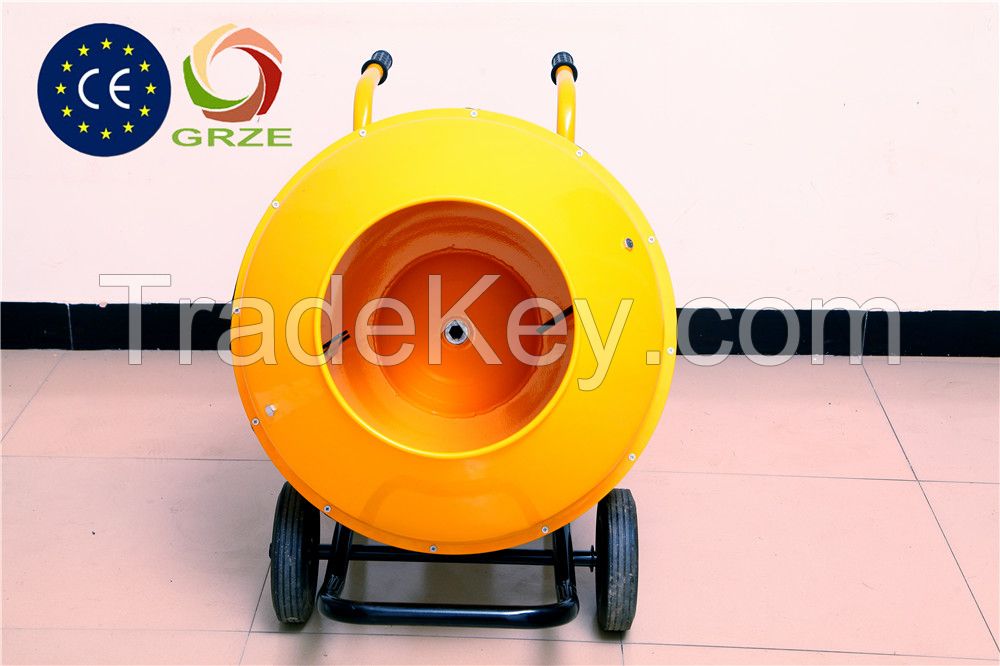 Customized 120-240Liter Mini Mobile Cement Mixer Concrete Mixer for Mortar Sand Mixing