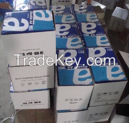 Double A4 copier papers 70gsm,75gsm and 80gsm