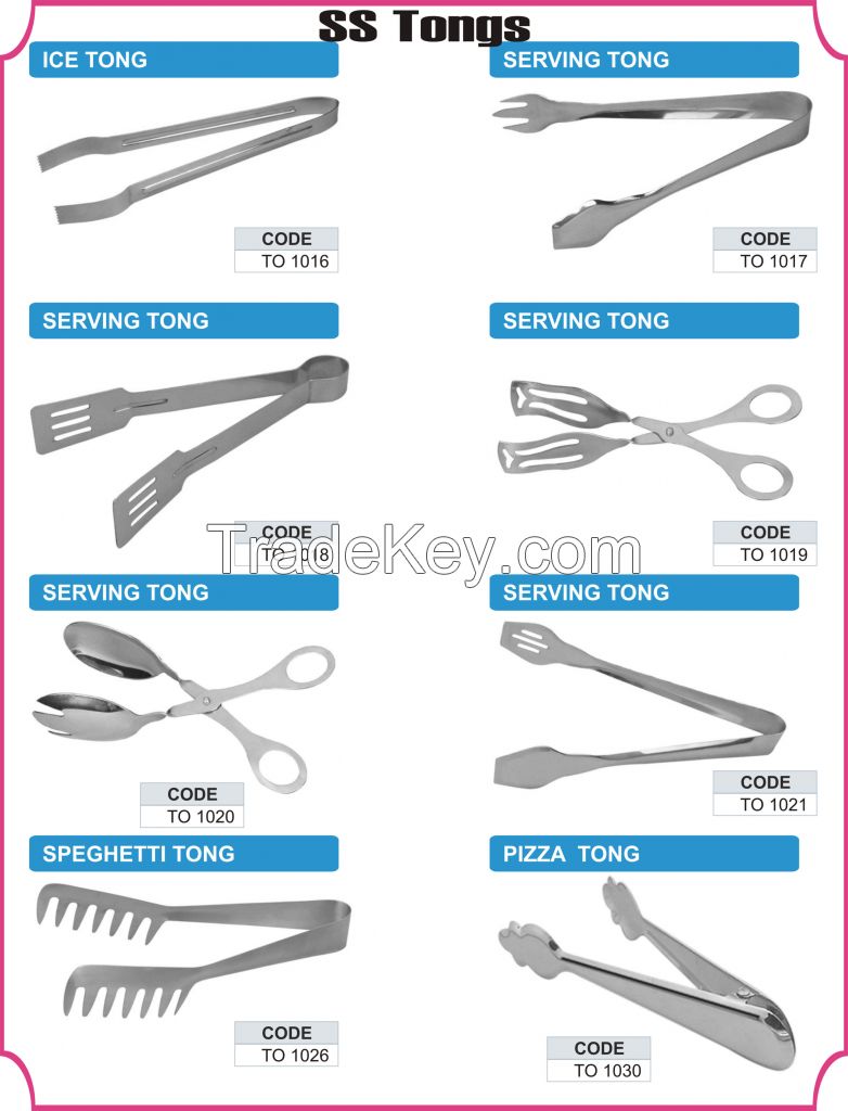 Stainless Steel Tongs