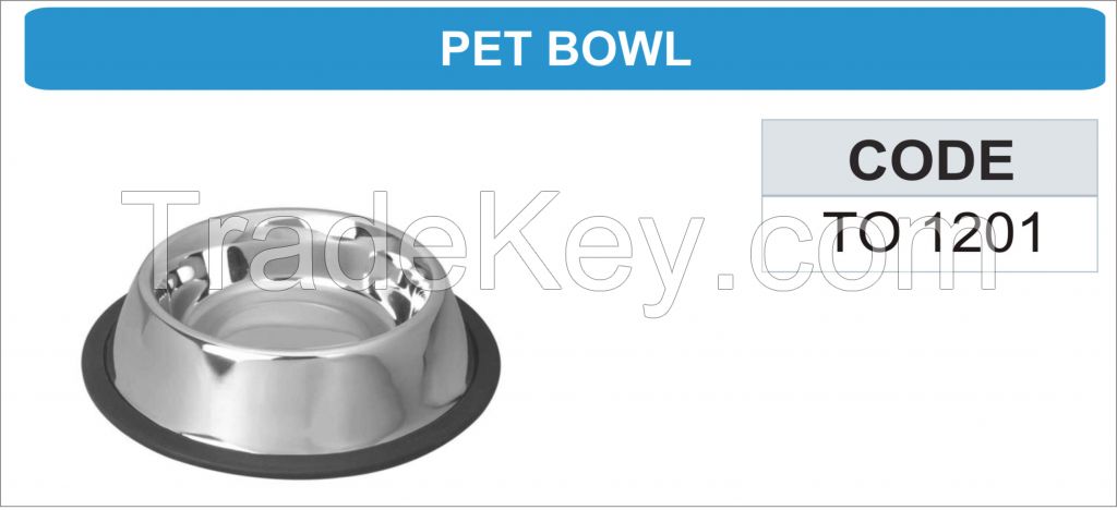 Stainless Steel Pet-ware