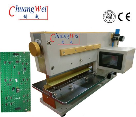 PCB Separator PCB V Cut Machine With Pneumatically Driven / Electromagnetic Valve Control