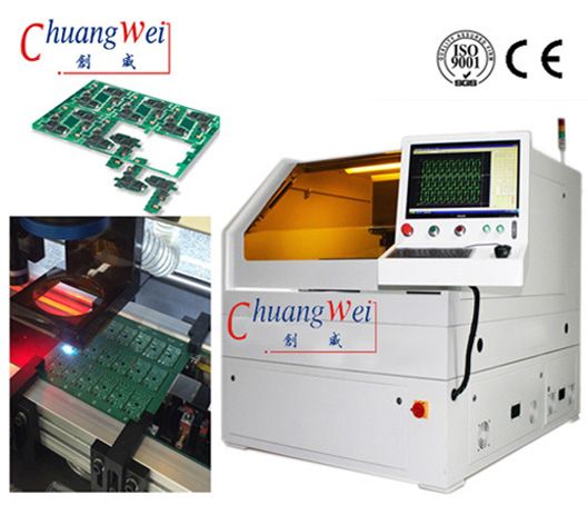 V Cut PCB Laser SeparatorHigh Precision PCB/Flex Circuit Laser Depaneling - Industrial Laser Equipment, CWVC-5S