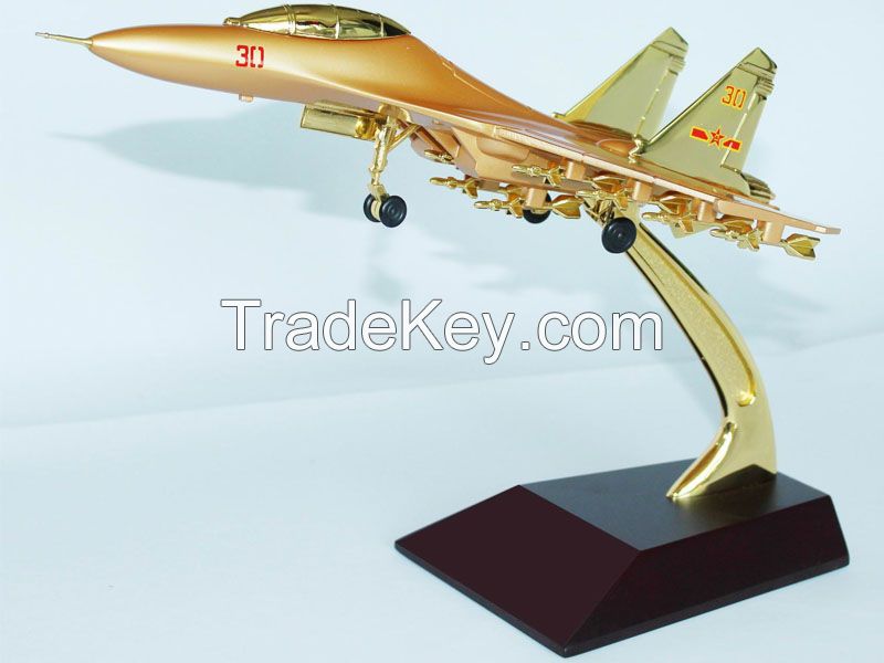 Metal Aricraft Model Trophy