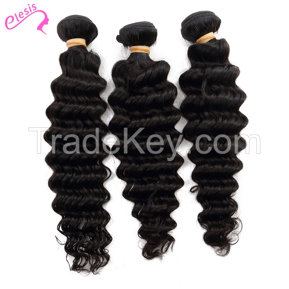 Hot Selling 9A Grade Deep Wave Hair 3 Bundles 300g