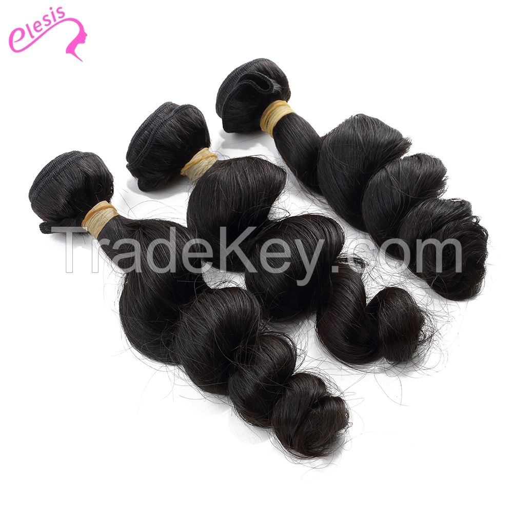 Hot Selling 9A Grade Loose Curly Hair 3 Bundles 300g