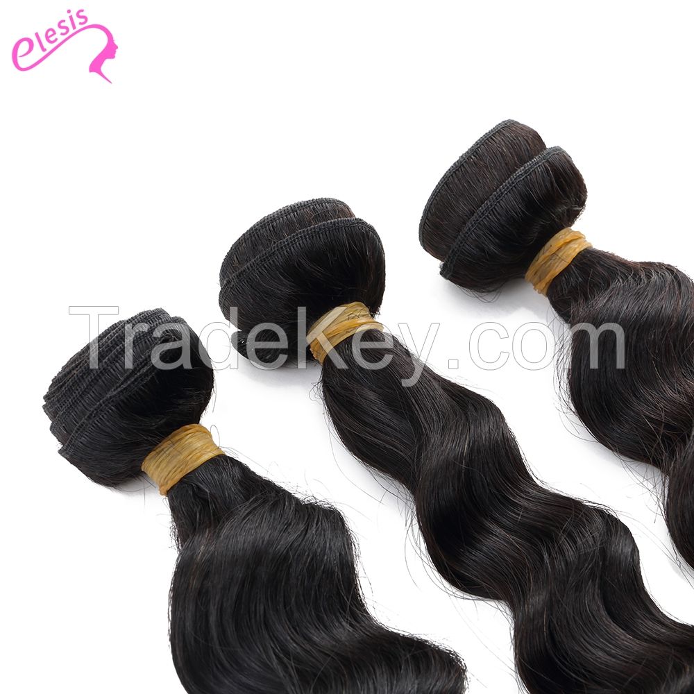 Elesis Virgin Hair Loose Wave Hair 3pcs/lot 300g