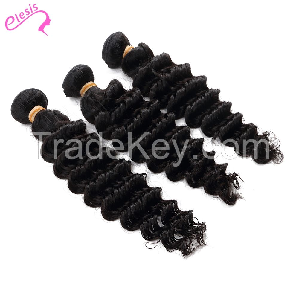 Hot Selling 9A Grade Deep Wave Hair 3 Bundles 300g