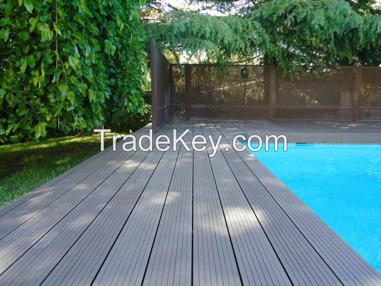 Extruded Composite Terrace WPC Decking