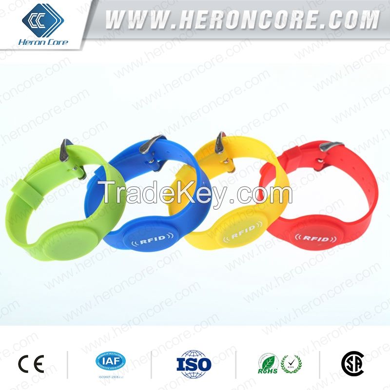 nxp Mifare Ultralight Water proof NFC Silicon Bracelet for Swimming Pool/ Water Park