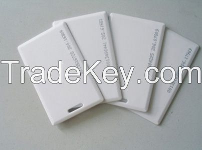 125KHz LF TK4100 RFID Blank Inkjet PVC Clamshell card