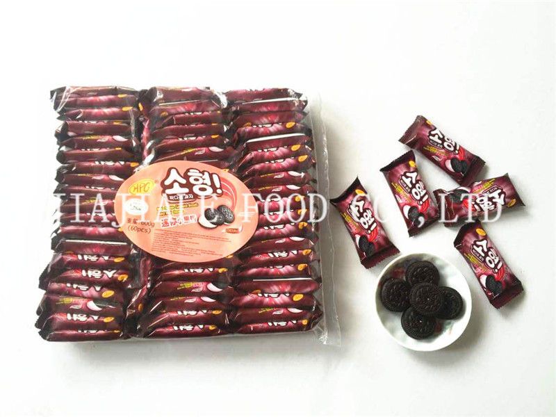 10g Mini Chocolate Filling Biscuits/Sandwich Biscuits/Black Cracker