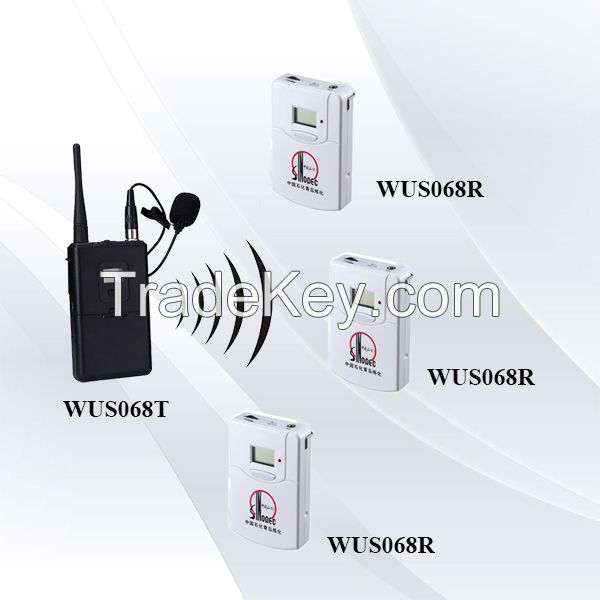 2.4G Audio tour Guide system manufactures for visiting and conference