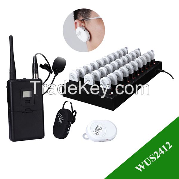 Mini Ear-hook receiver for tourism & church & conference & teaching